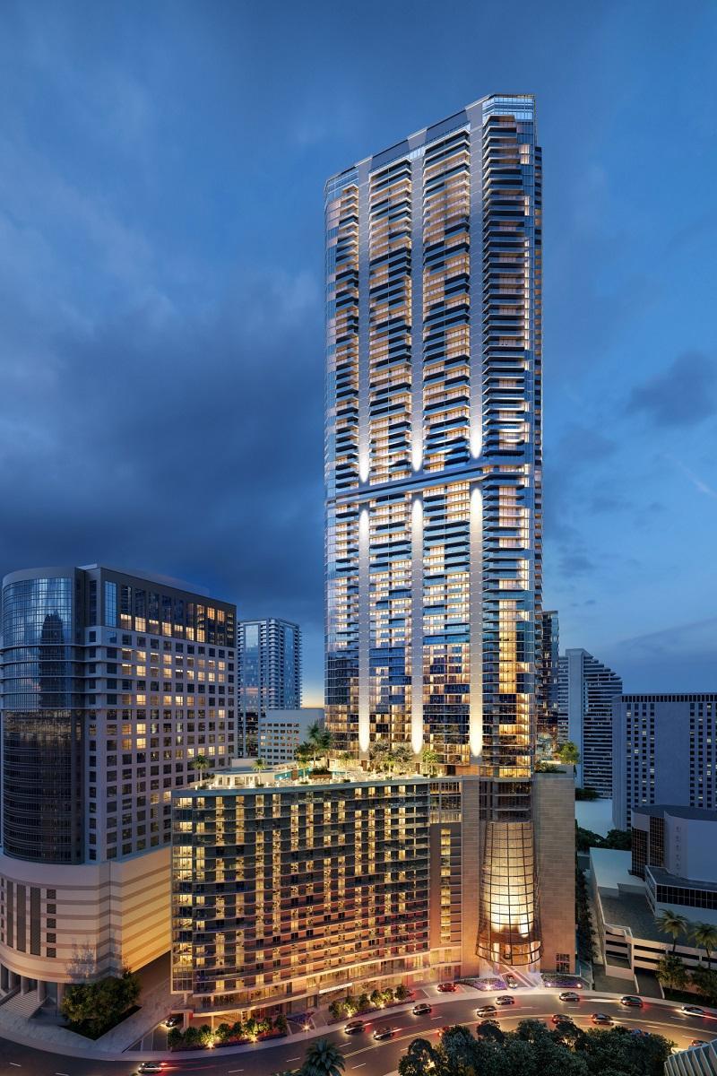 Hyatt Centric Brickell Miami Hotell Exteriör bild